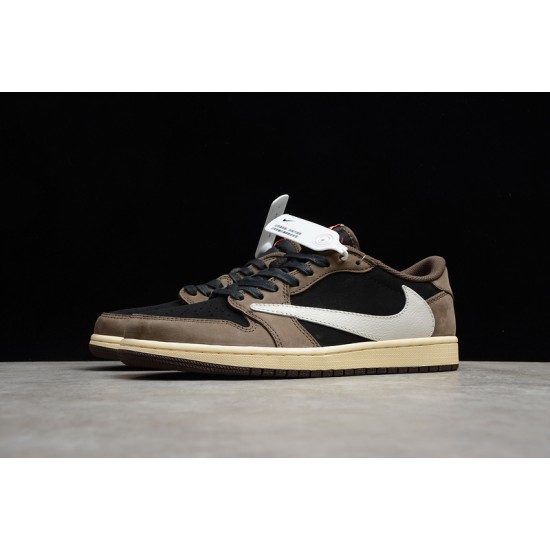 Jordan 1 Retro Low Mocha CD4487100 Basketball Shoes