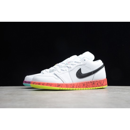 Jordan 1 Retro Low MultiColor CV9548100 Basketball Shoes Women