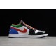 Jordan 1 Retro Low MultiColor CZ4776101 Basketball Shoes Unisex