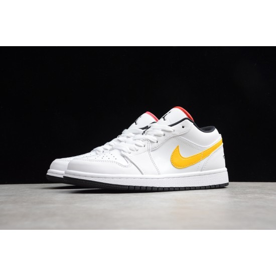 Jordan 1 Retro Low MultiColor Swoosh CW7009100 Basketball Shoes Unisex