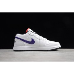 Jordan 1 Retro Low MultiColor Swoosh CW7009100 Basketball Shoes Unisex