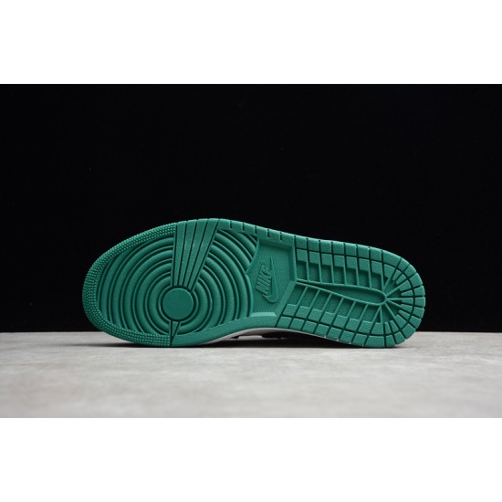 Jordan 1 Retro Low Mystic Green 553558113 Basketball Shoes Unisex