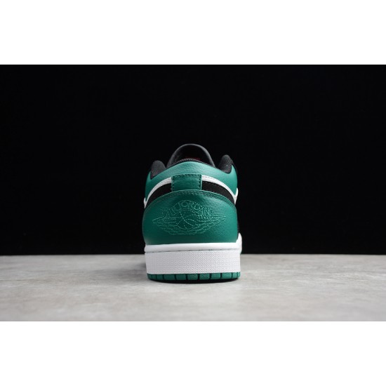 Jordan 1 Retro Low Mystic Green 553558113 Basketball Shoes Unisex