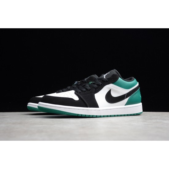 Jordan 1 Retro Low Mystic Green 553558113 Basketball Shoes Unisex