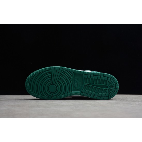 Jordan 1 Retro Low Mystic Green 553560113 Basketball Shoes Unisex