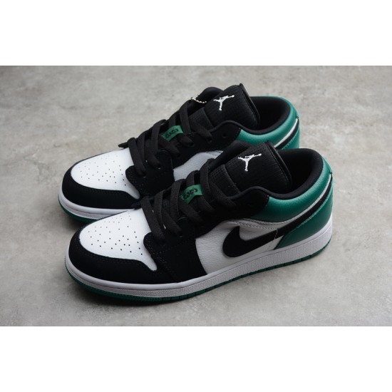 Jordan 1 Retro Low Mystic Green 553560113 Basketball Shoes Unisex