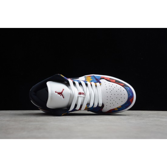 Jordan 1 Retro Low Nothing But Net CZ8659100 Basketball Shoes Unisex