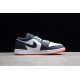 Jordan 1 Retro Low Obsidian Ember 553558481 Basketball Shoes Unisex