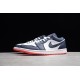 Jordan 1 Retro Low Obsidian Ember 553558481 Basketball Shoes Unisex