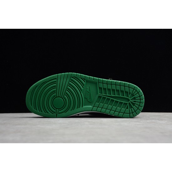 Jordan 1 Retro Low Pine Green 553558301 Basketball Shoes Unisex