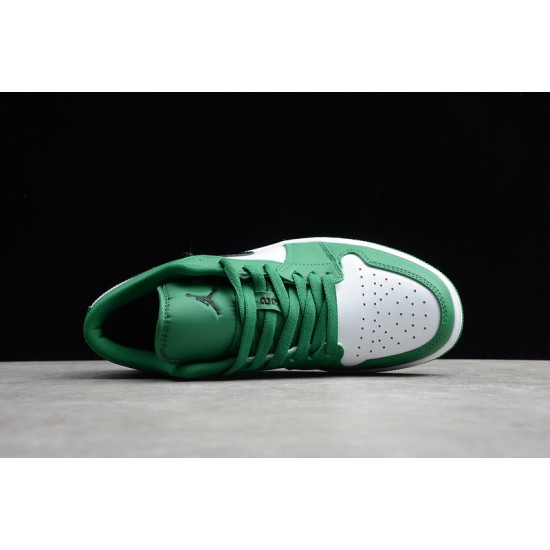 Jordan 1 Retro Low Pine Green 553558301 Basketball Shoes Unisex