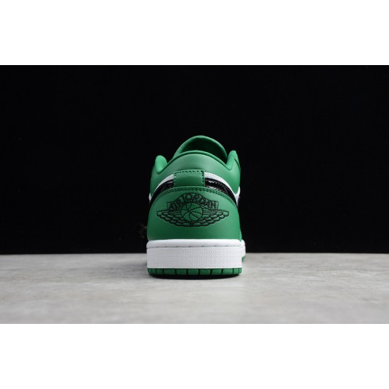 Jordan 1 Retro Low Pine Green 553558301 Basketball Shoes Unisex