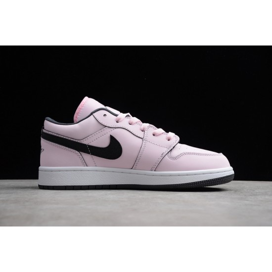 Jordan 1 Retro Low Pink Foam 555112601 Basketball Shoes Women