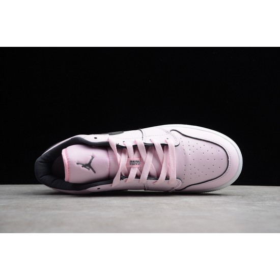 Jordan 1 Retro Low Pink Foam 555112601 Basketball Shoes Women