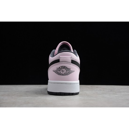 Jordan 1 Retro Low Pink Foam 555112601 Basketball Shoes Women