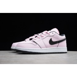Jordan 1 Retro Low Pink Foam 555112601 Basketball Shoes Women
