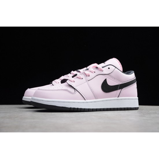 Jordan 1 Retro Low Pink Foam 555112601 Basketball Shoes Women