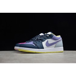 Jordan 1 Retro Low Purple DJ4342400 Basketball Shoes Unisex