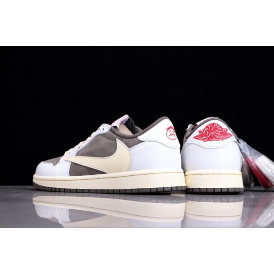 Jordan 1 Retro Low Reverse Mocha DM7866162 Basketball Shoes Brown