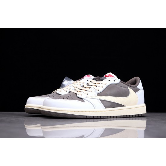 Jordan 1 Retro Low Reverse Mocha DM7866162 Basketball Shoes Brown