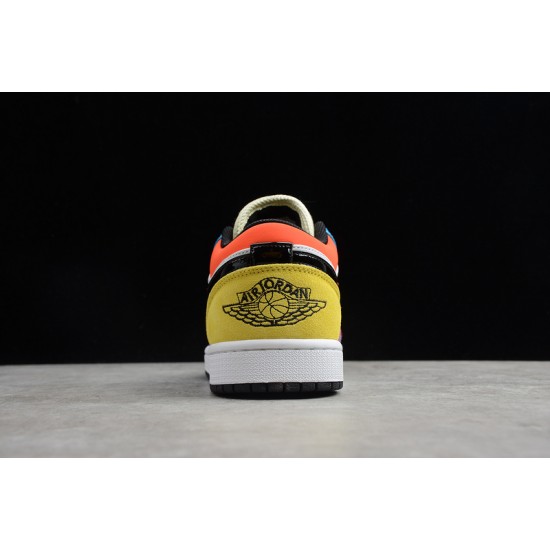 Jordan 1 Retro Low SE Lightbulb 72837100 Basketball Shoes Unisex