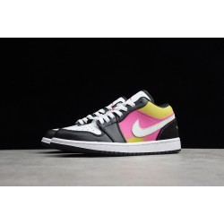 Jordan 1 Retro Low Spray Paint CW5564001 Basketball Shoes Unisex