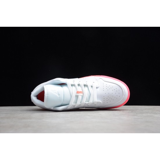 Jordan 1 Retro Low Sunset Sole 554723100 Basketball Shoes Unisex