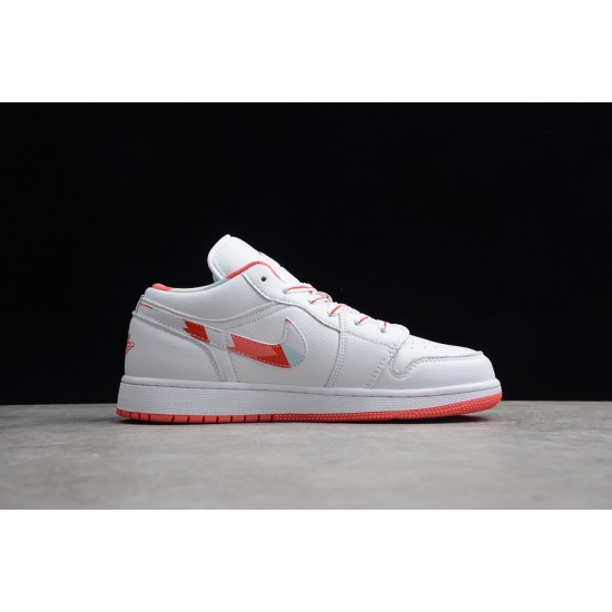 Jordan 1 Retro Low Topaz Mist 554723104 Basketball Shoes Women