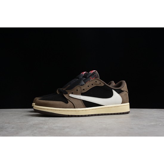 Jordan 1 Retro Low Travis Scott X CQ4277001 Basketball Shoes Men