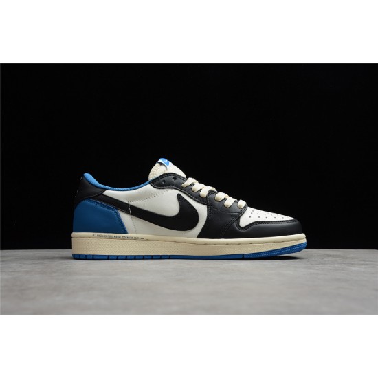 Jordan 1 Retro Low Travis Scott X Fragment X CQ3227105 Basketball Shoes Unisex