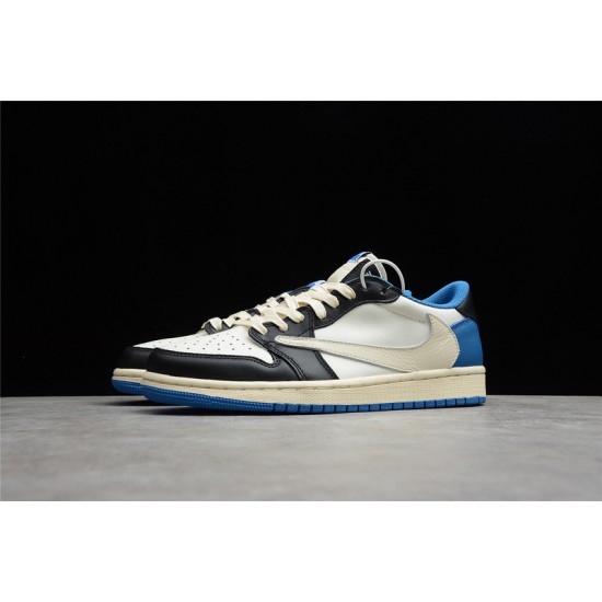 Jordan 1 Retro Low Travis Scott X Fragment X CQ3227105 Basketball Shoes Unisex
