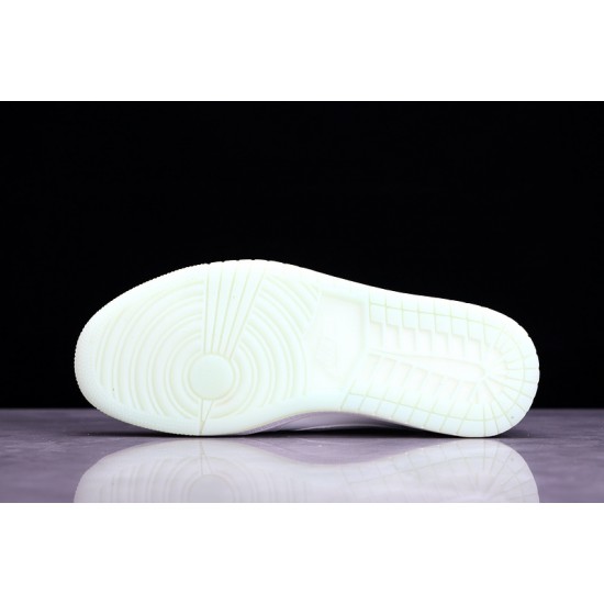 Jordan 1 Retro Low White Black 553558016 Basketball Shoes Unisex
