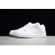 Jordan 1 Retro Low White Black 553560103 Basketball Shoes Unisex