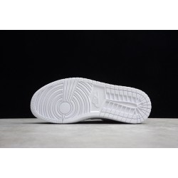 Jordan 1 Retro Low White Black 553560103 Basketball Shoes Unisex