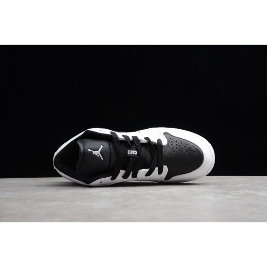Jordan 1 Retro Low White Blue 553668998 Basketball Shoes Unisex