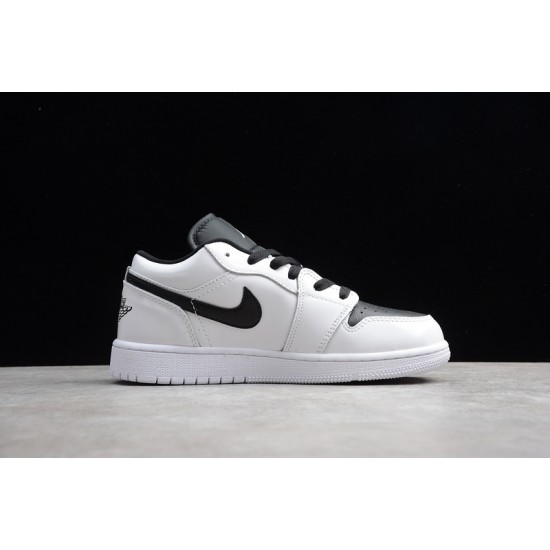 Jordan 1 Retro Low White Blue 553668998 Basketball Shoes Unisex