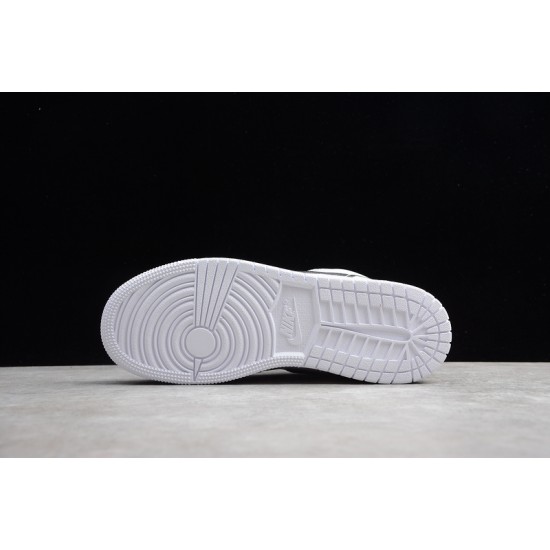 Jordan 1 Retro Low White Blue 553668998 Basketball Shoes Unisex