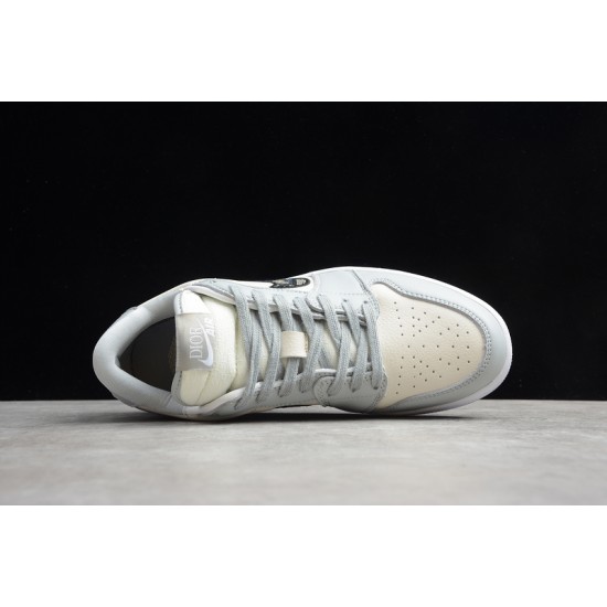 Jordan 1 Retro Low White Deep Royal Blue CZ4776101 Basketball Shoes Unisex