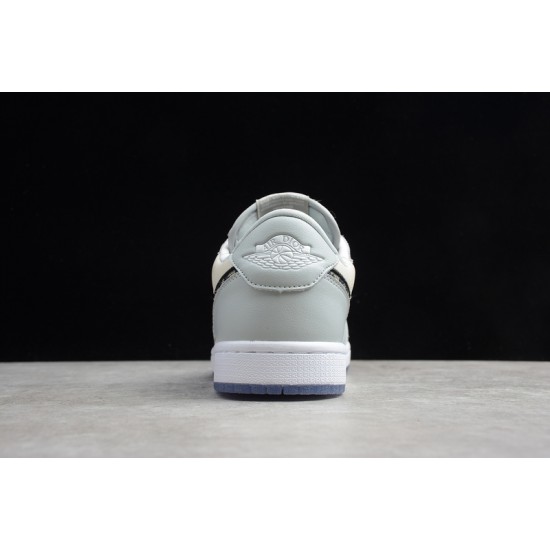 Jordan 1 Retro Low White Deep Royal Blue CZ4776101 Basketball Shoes Unisex