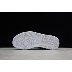 Jordan 1 Retro Low White Metallic Gold CZ4776100 Basketball Shoes Unisex