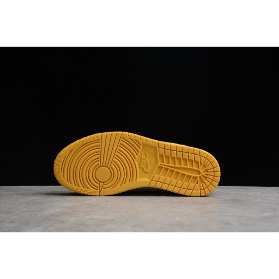 Jordan 1 Retro Low White Pollen 553560171 Basketball Shoes