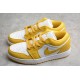 Jordan 1 Retro Low White Pollen 553560171 Basketball Shoes