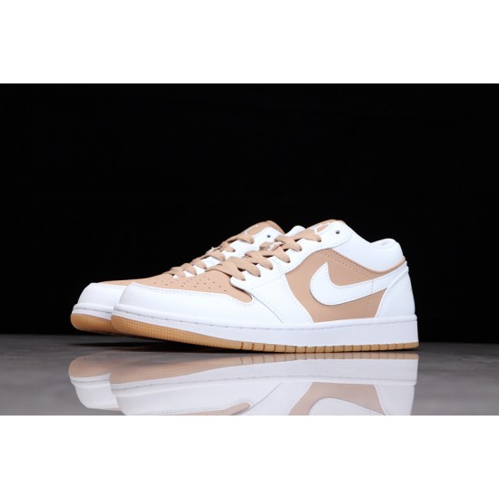 Jordan 1 Retro Low White TanDN6999100 Basketball Shoes