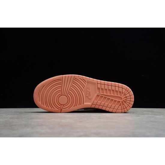 Jordan 1 Retro Mid Apricot DH4270-800 Basketball Shoes