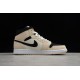 Jordan 1 Retro Mid Barely Orange BQ6472-800 Basketball Shoes