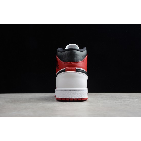 Jordan 1 Retro Mid Chicago 554724-173 Basketball Shoes