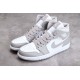 Jordan 1 Retro Mid College Grey 554724-082 Basketball Shoes