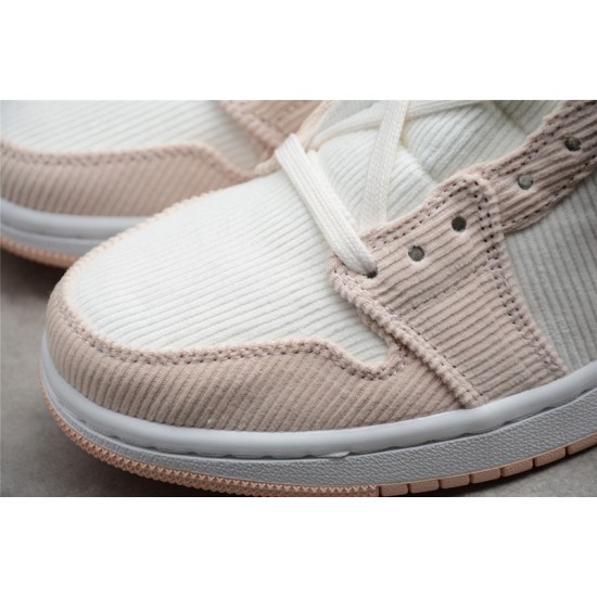 Jordan 1 Retro Mid Corduroy DA8009-108 Basketball Shoes