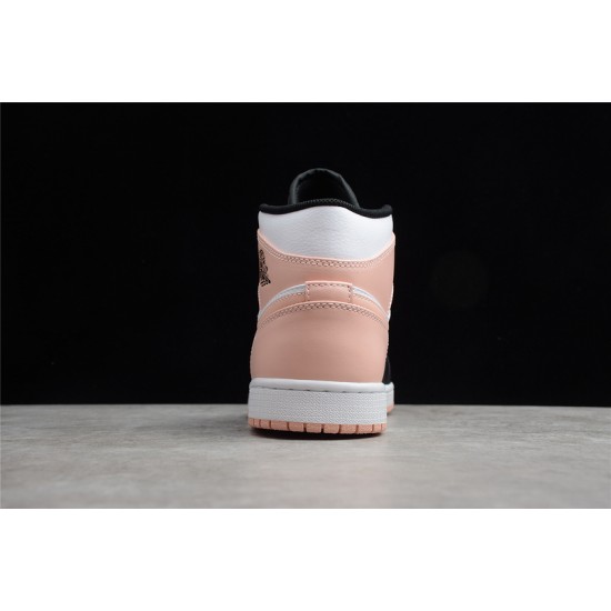 Jordan 1 Retro Mid Crimson Tint 554724-133 Basketball Shoes