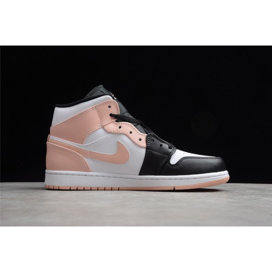 Jordan 1 Retro Mid Crimson Tint 554724-133 Basketball Shoes